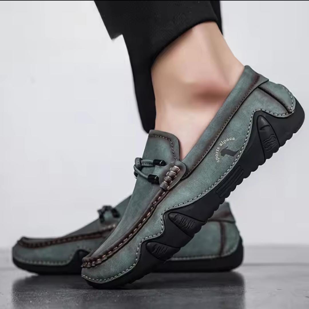 Alpaca Leather Loafers
