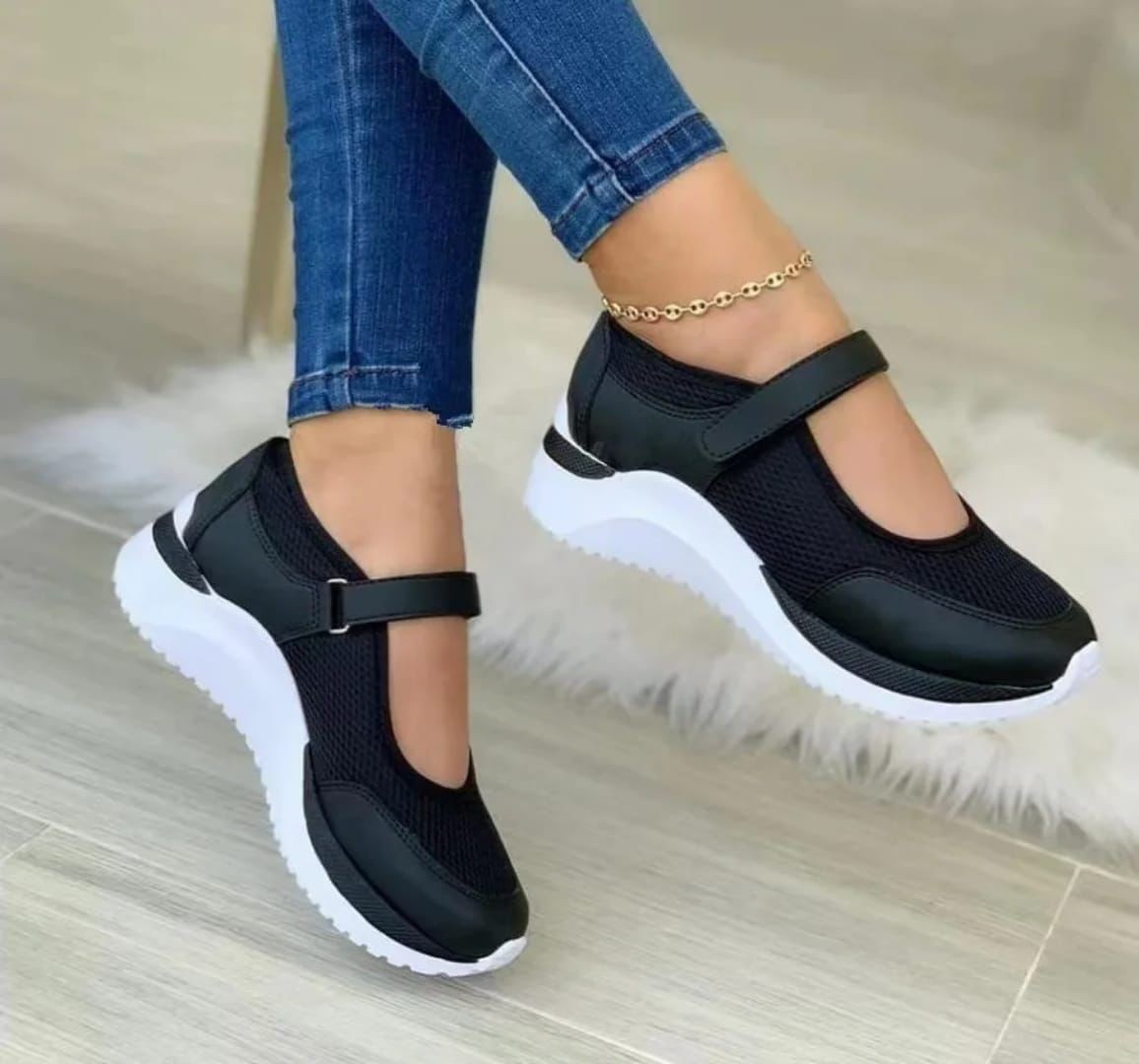 Mesh Mule Sneakers.