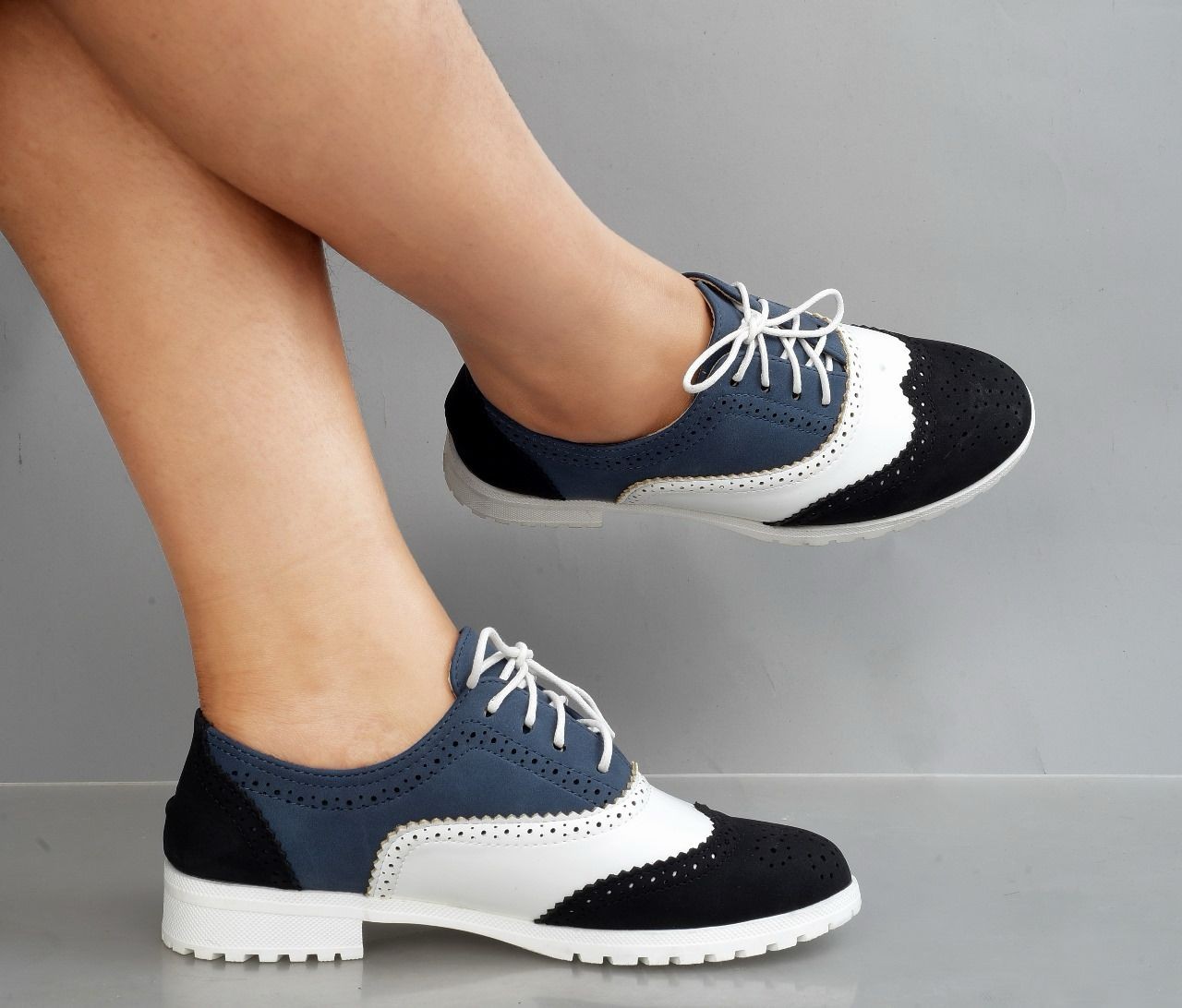 Wingtip Oxford  Women Brogues.