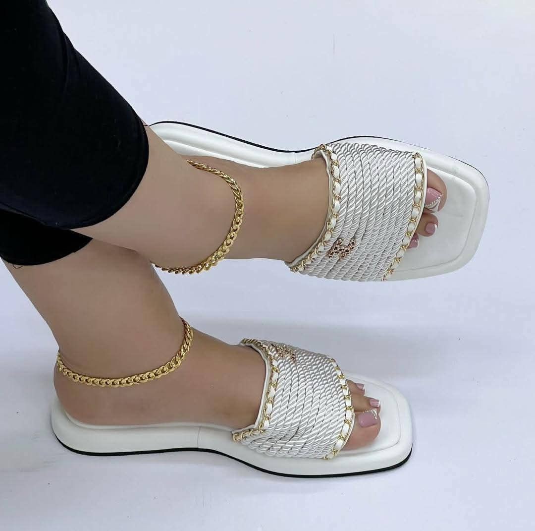 Gucci GRD Sandals.